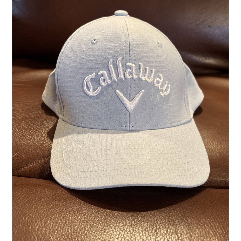 Callaway Performance Pro Odyssey Adult Golf Hat Light Blue Adjustable Cap NEW